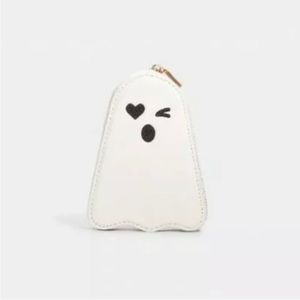 NWT Coach Ghost Coin Purse Halloween Limited Edition